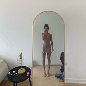 Pink/Purple KES silk slip dress